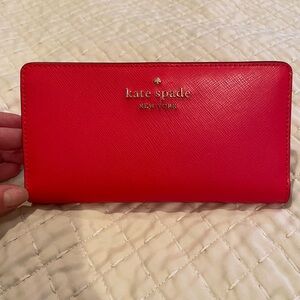 Kate Spade Bold Red Wallet
